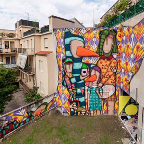 Tony Gallo - Graffiti - The Dream - Piazzetta Bussolin - Padova 2016