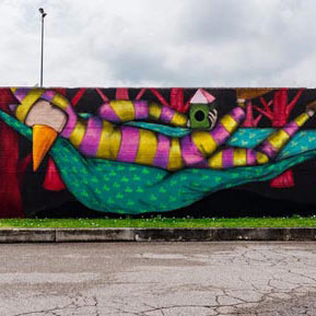 Tony Gallo Graffiti - Via Sorio, Padova, 2016_2