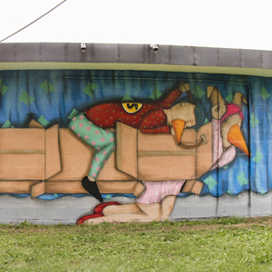 Tony Gallo - Graffiti Steet Art - Ippodromo Padovanelle - Padova (PD), 2017