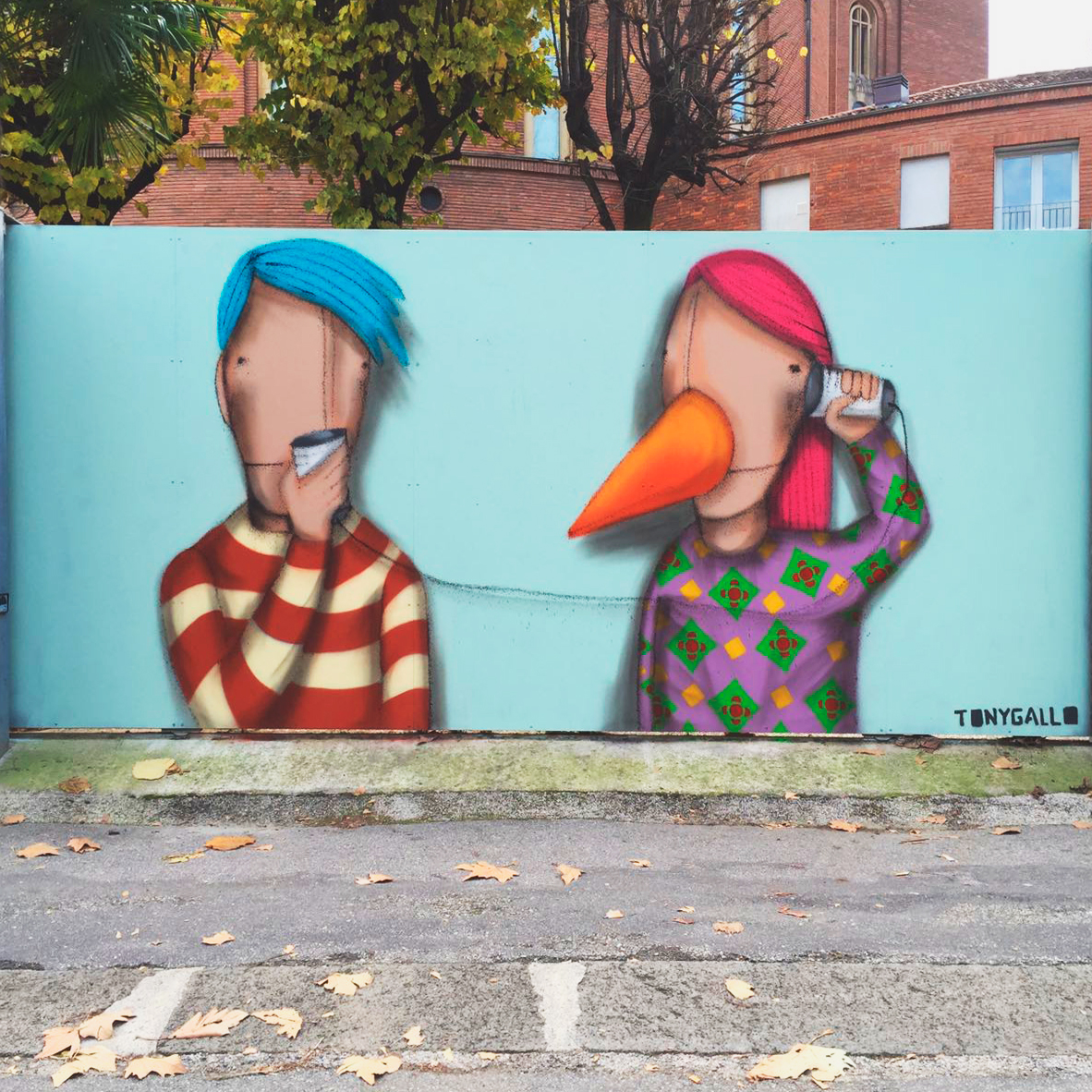 Tony Gallo - Graffiti Steet Art - Scuola d'infanzia e nido integrato S. Prosdocimo - Padova, 2016